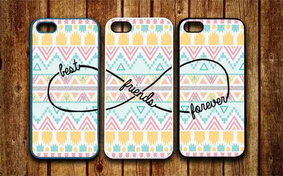3 iPhone 5/5S, iPhone 5c, iPhone 4 4s, Samsung Galaxy S3 S4 case Aztec Pattern Best friends BFF Infinity Design personalized Protective Case on Etsy, .99: 