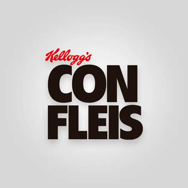 logotipo mal escrito del Corn Flakes 