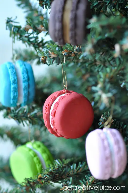 french macaron ornaments 2