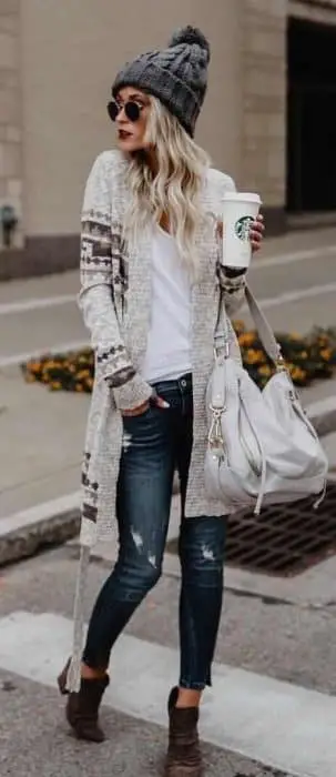 Outfit casual mujer invierno