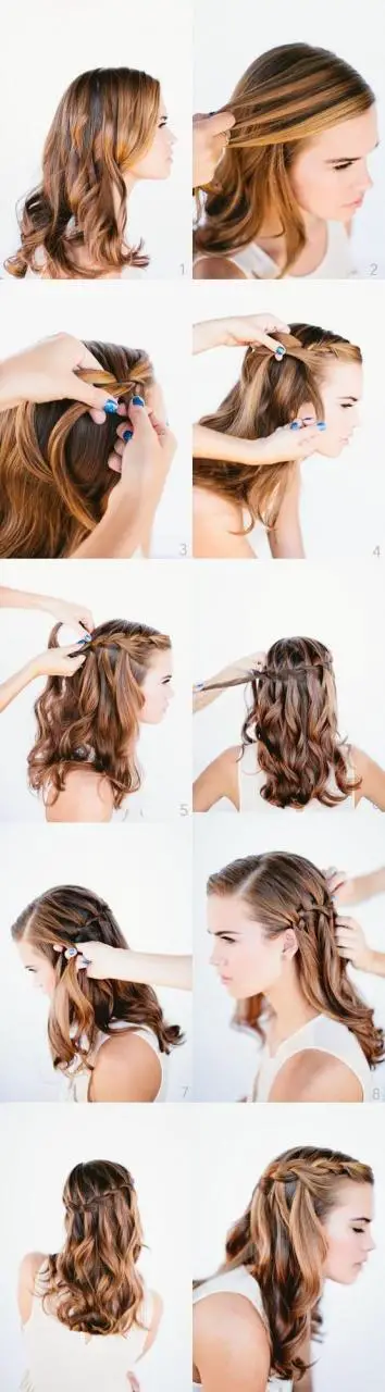 Great DIY hairstyle!!:  peinados fáciles y rápidos para salir de un apuro
