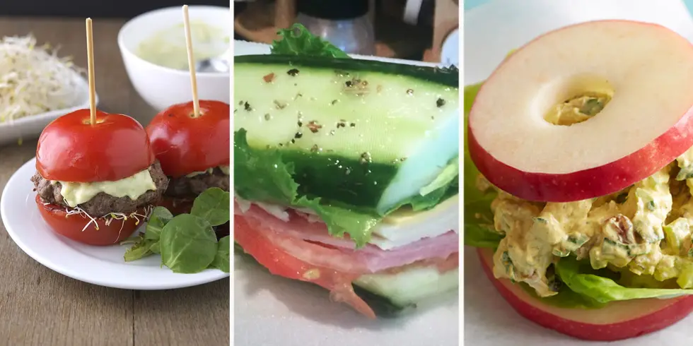 5 opciones de sandwich saludables sin pan