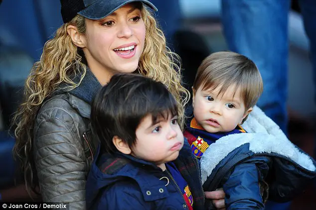 Resultado de imagen para Milan, Shakira’s Son