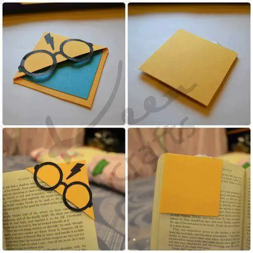Harry Potter Bookmark! :) I really need to make one of these! <3: 