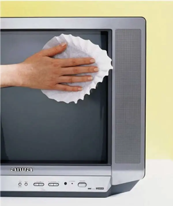 10.) Los filtros de café se pueden utilizar para ayudar a pantallas horno limpio.