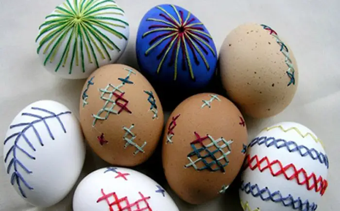 Huevos de Pascua -vyshivanki