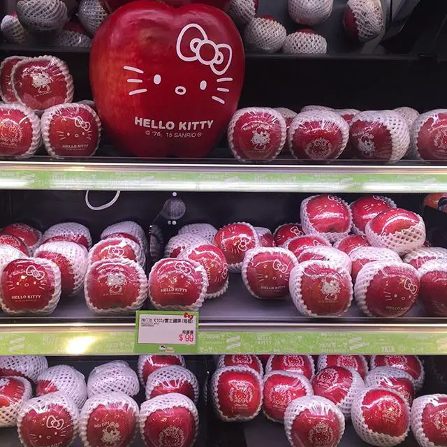 supermercado de Hello Kitty