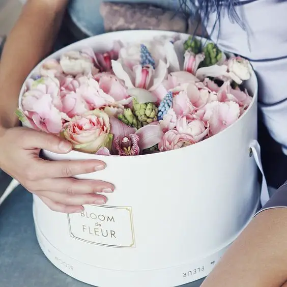 Caja de flores bloom de fleur: 