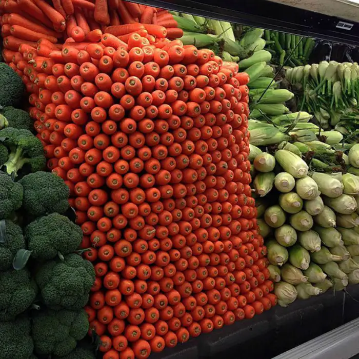 departamento de verduras ideal.