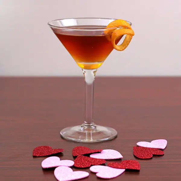 The Hanky Panky Cocktail is a classic that dates back to at least the 1920s. The flavor is hard to describe - bitter orange with mint and hints of spice. This version features Fernet Branca, a bitter.