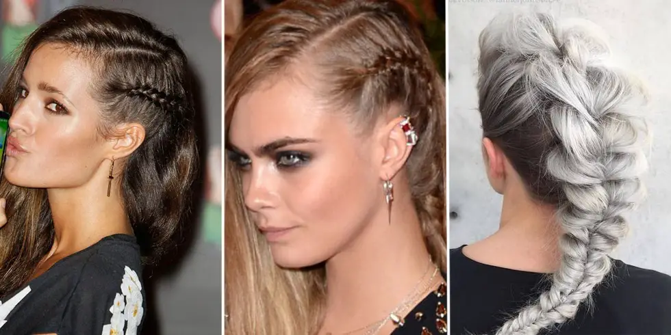 Lo último en cuanto a trenzas mohicanas