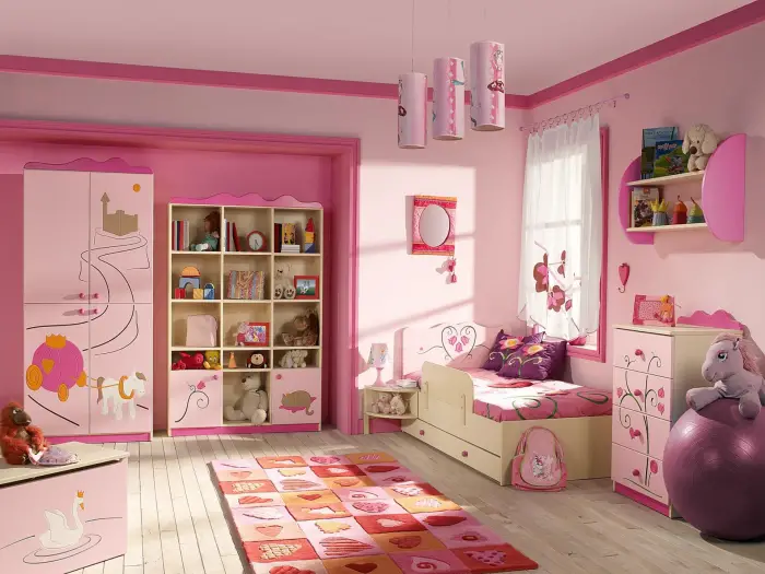 habitación de los niños, lo que realmente crea un ambiente memorable y fantástico. 