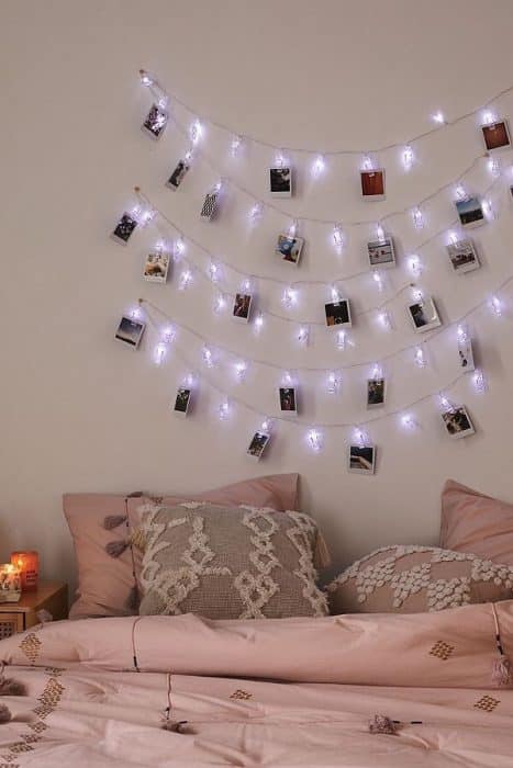 33+ Ideas para Collage de Fotos para Decorar tu Cuarto