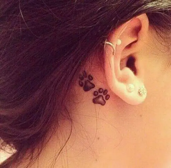 50 Most Beautiful Behind The Ear Tattoos That Every Girl Wish To Have - EcstasyCoffee: 