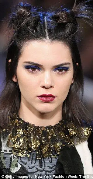 It girls: Model friends Kendall Jenner, 21, and Bella Hadid, 20, were also given the glam look by legendary make-up artist Pat McGrath: 
