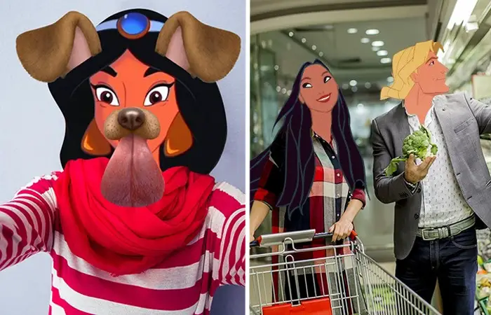 Cómo vivirían los personajes de Disney en nuestro mundo