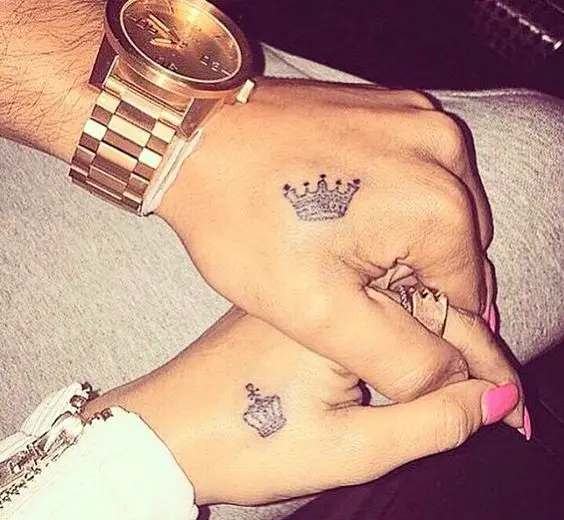 New Small Relationship Tattoos Ideas for Couples: 