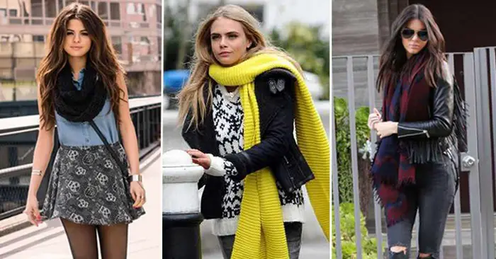 20 ideas para lucir bufanda con tu outfit esta temporada