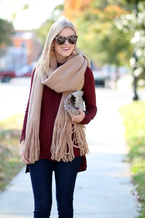 how-to-wear-an-oversized-scarf