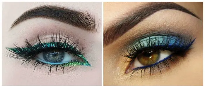 latest-makeup-trends-trending-makeup-latest-beauty-trends-smoky-eyes-blue-green-Latest makeup trends-makeup ideas 2020