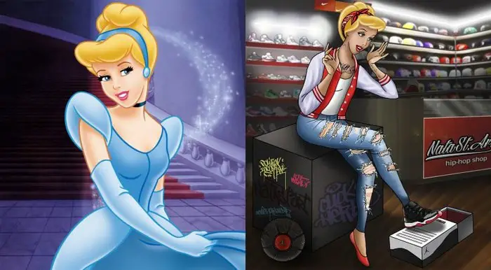 Princesas de Disney en su versión swag 