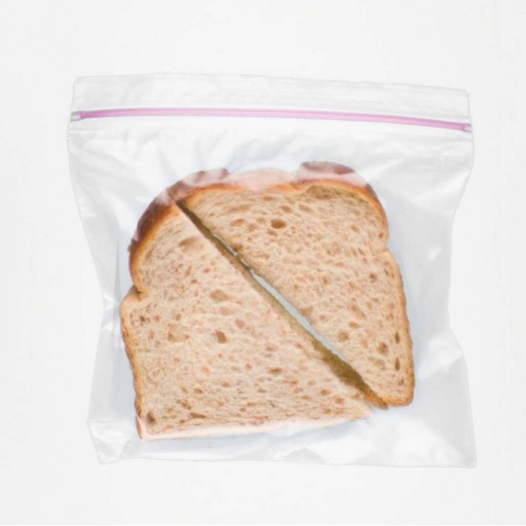 Треугольный кусочек хлеба