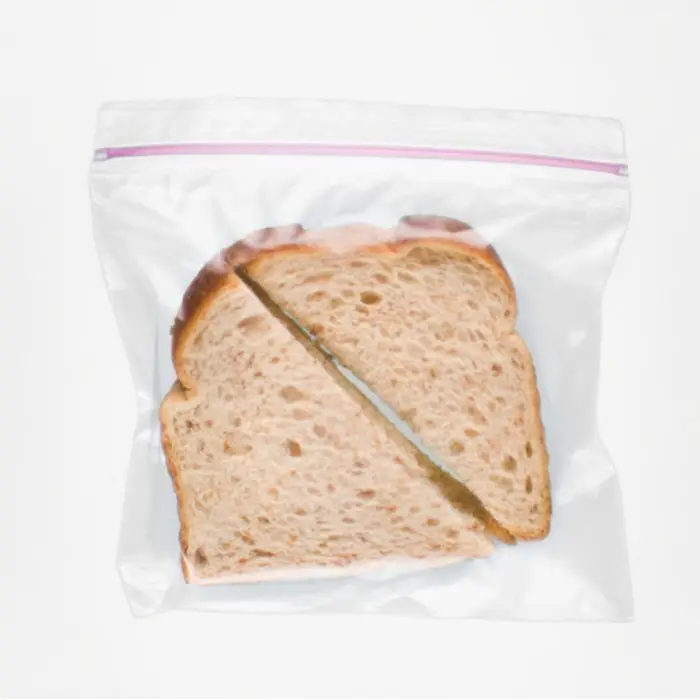 Cómo mantener el pan fresco Cuanto menos aire hay en el paquete, mejor.