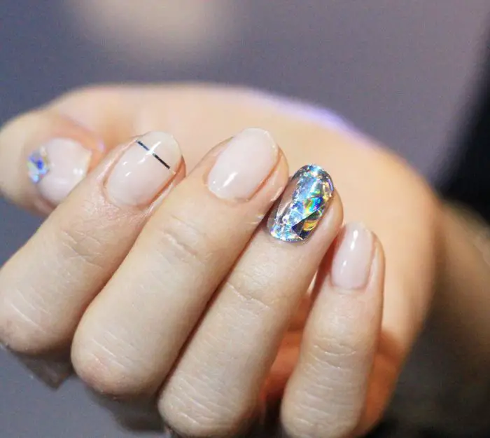 Resultado de imagen para diamond nails korea