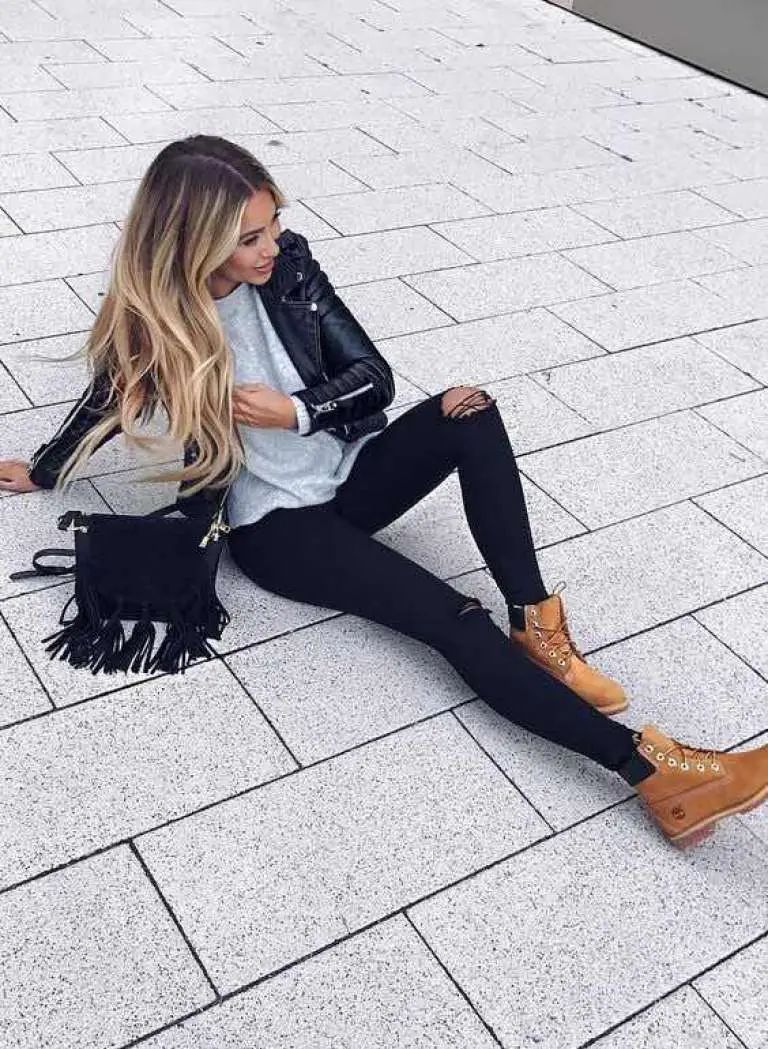 31 Ideas de Outfits con Botas Timberland de Mujer
