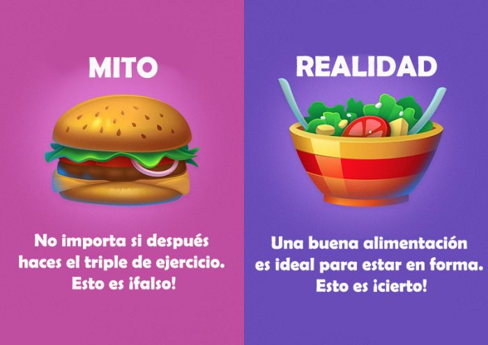 Mitos y realidades de las dietas