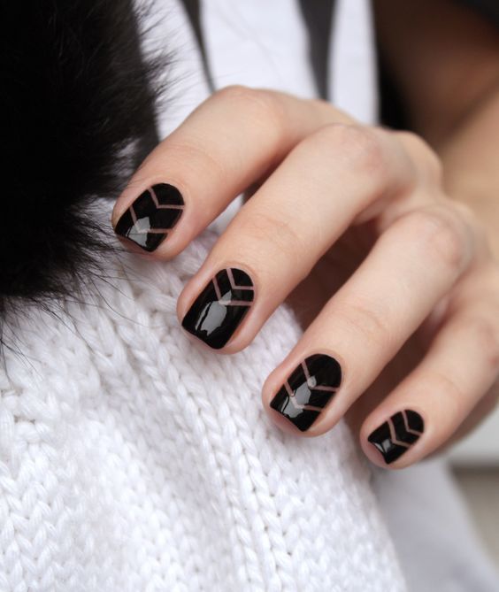 Resultado de imagen para geometric manicure