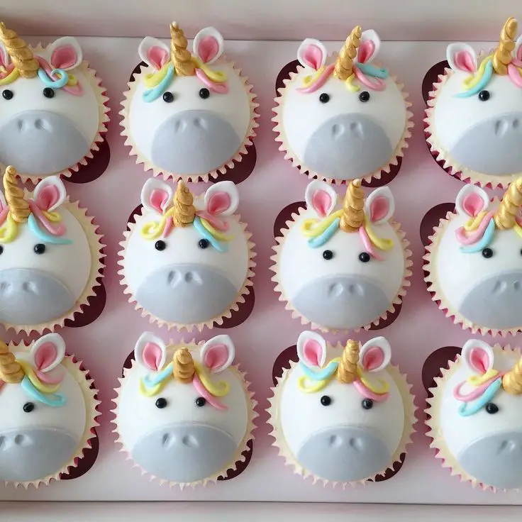 30+ Fantásticos Cupcakes de Unicornio super Fáciles de Hacer