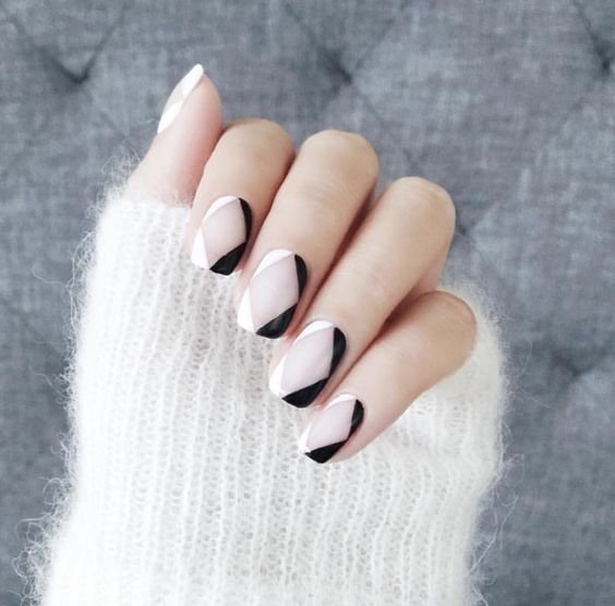 Resultado de imagen para geometric manicure