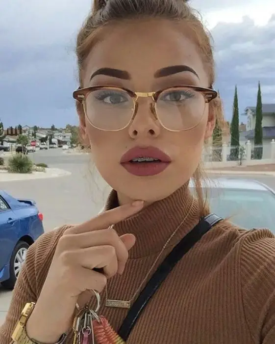 Resultado de imagen para gafas chicas lentes tumblr