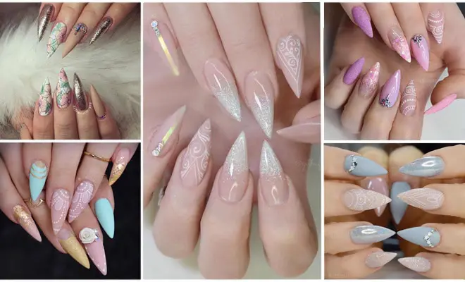35 Encantadores Diseños de Uñas Puntiagudas que Desearás Tener