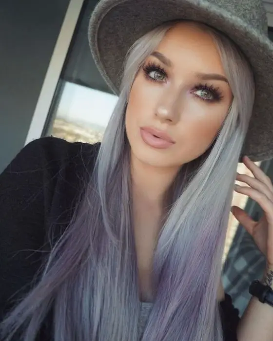 Encantadoras Ideas Para Llevar Tu Cabello Gris 2018