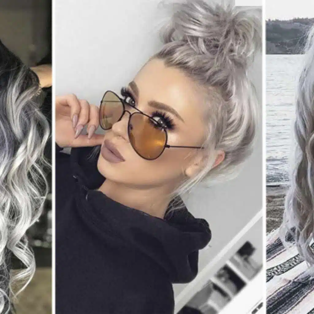 Encantadoras Ideas para llevar tu Cabello Gris