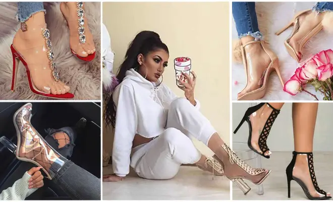 Zapatos Transparentes de Moda que son Realmente Hermosos