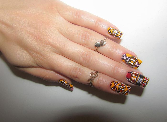 10 ejemplos de manicure étnica que estarán de moda este otoño