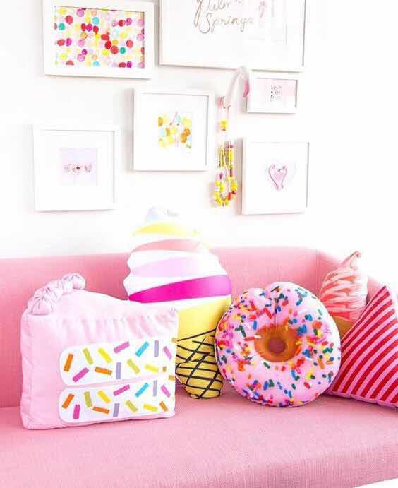 20+ ideas para adornar tu cuarto con dulces que te encantarán