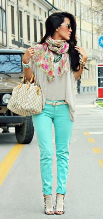 Aprende A Combinar El Color Verde Menta En Tus Outfits