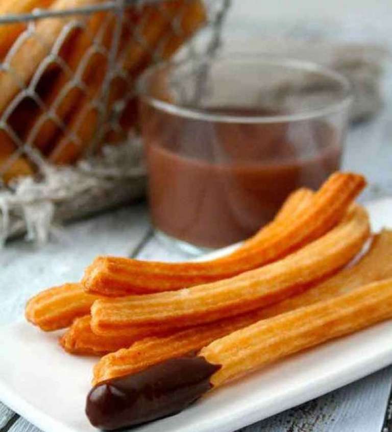 C Mo Hacer Churros En Casa F Ciles En 3 Pasos Y 20 Min   Receta Churros Casa 768x846 