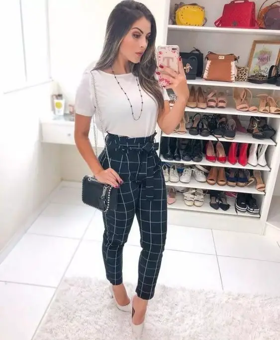 49 Outfits De Moda Con Pantalon Negro 2020