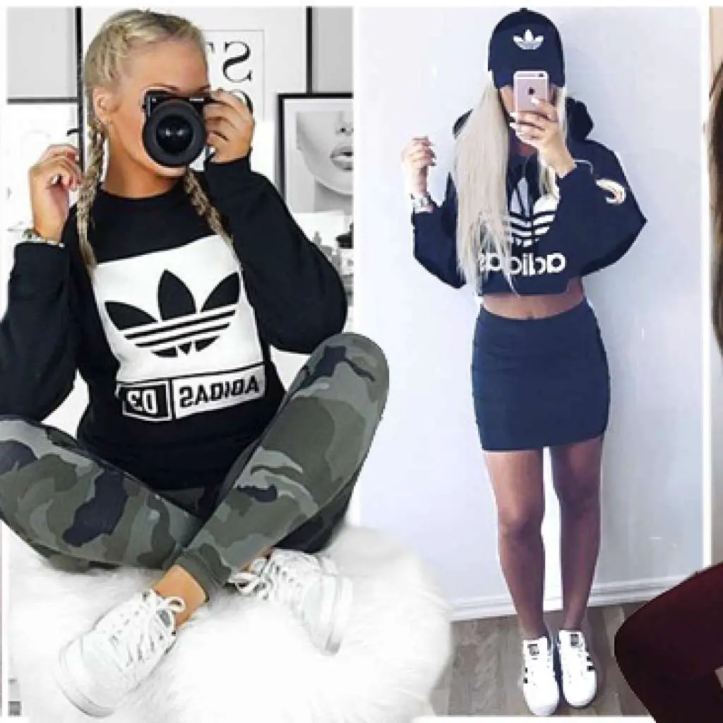 36+ Outfits con Ropa Adidas de Moda que te Encantarán (2018