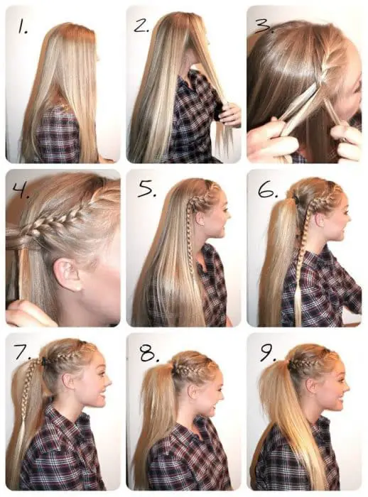 Resultado de imagen para ponytail tutorial