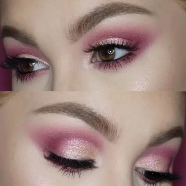 Maquillaje rosa