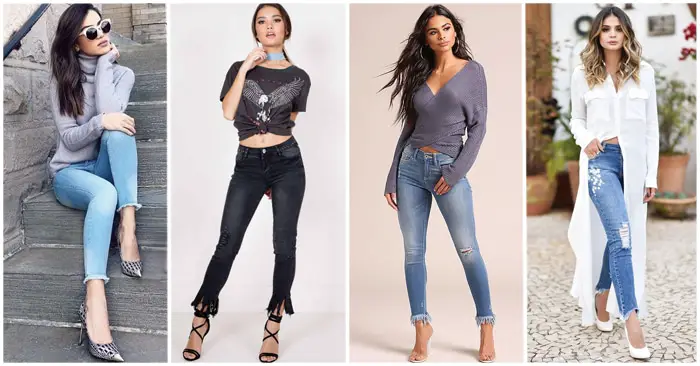fácil de lastimarse Murmullo Omitir Outfits con Jeans y Tacones • 32 Ideas para lucir Perfecta