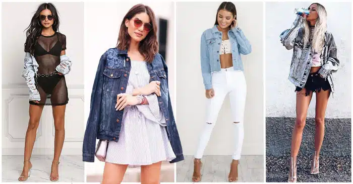 37+ Looks con Chaqueta de Jean que te Encantarán