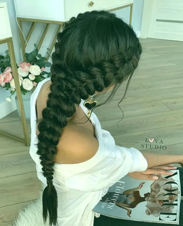 Microordenador Aplicado violín 47 Peinados con Trenzas de Moda que te Encantarán