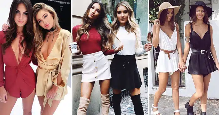 41+ Encantadoras Ideas de Outfits para Mejores Amigas